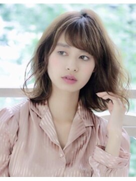 ヘア ルミナス バイ フォルテ(HAIR LUMINAS by FORTE) 春・ゆるめウエーブミディアムボブ