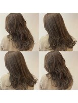 スナッグルサロン(SNUGGLE SALON)&nbsp;レイヤーカット×ハイライト×グレージュ