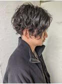 雰囲気抜群!ウェットなスパイラルパーマ★藤原