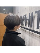 アンダーバーホワイト 南海難波店(_WHITE)&nbsp;マッシュショート