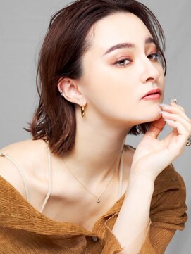 モールヘア 武庫之荘店(MOOL hair) 大人ショート×抜け感パーマ×フレンチカジュアル×アースカラー