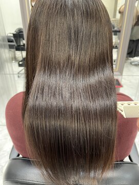 エスカーラ 表参道(THE ESCALA) @aidaman321/黒髪/ボブウルフ/グレージュカラー/ココアベージュ/