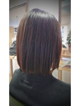 ヘアーオプティミズムリック(Hair optimism rik) ロングボブ