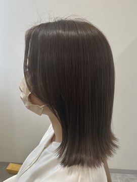 ランガリ ヘアアンドスパ(Rangali Hair&Spa) 【別府 ランガリ】切りっぱなしロブ