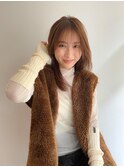 大人可愛い20代30代ナチュラルレイヤー
