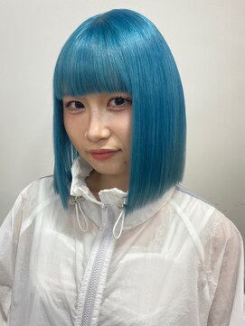 ベレーザシェルト(Beleza scelto) 4791ニュアンスカラー韓国ヘアハイトーンカラーブルーシルバー