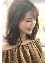 【前髪あり　ゆるふわスタイル】air銀座タワー　藤本麻衣
