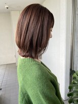 ガーデン オオタカノモリ(garden otakanomori)&nbsp;20代30代40代に向けた切りっぱなし×レイヤー×秋冬チョコカラー