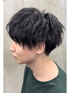 メンズヘアセンス 渋谷(MEN'S HAIR SENSE) マッシュパーマ/ハイライト/ウルフ/アッシュブラック