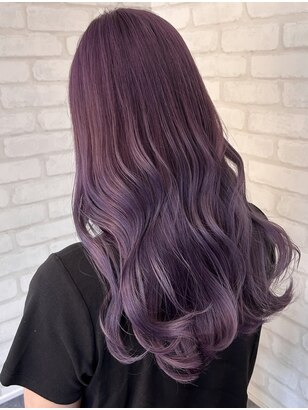 2026年夏】パープル グラデーションの髪型・ヘアアレンジ｜人気順 