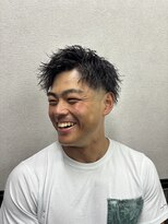 髪屋 メンズ【モテる+垢抜け感溢れる】ツイストパーマスタイル☆