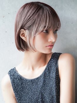 カライングドゥ(ing deux)の写真/【髪質改善カラー】を使用したケアカラーで透明感抜群☆理想の"ダメージレス×可愛い"デザインを叶える!