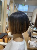 小顔ボブ