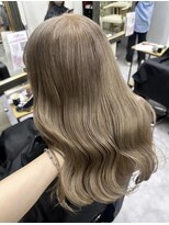 リア(riah)&nbsp;ブリーチなしダブルカラーレイヤーカット韓国ヘア