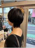黒髪カタログ/ボブルフ/ネビージュ/ワンレン/小顔スタイル[千葉]