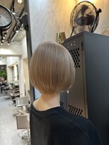 ヴァイス 渋谷店(VAICE)&nbsp;ミルクティーベージュ/ケアブリーチ/ショート