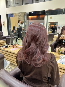 ゼスト 吉祥寺店(ZEST) 【籠倉】ブリーチなし/ピンクブラウン/吉祥寺