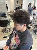 ニュアンスパーマ/スペインカール/スパイキーショート/守谷