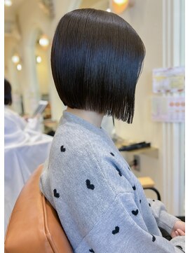 アンリー(Anree) 20代30代40代『大人可愛い』切りっぱなしボブ