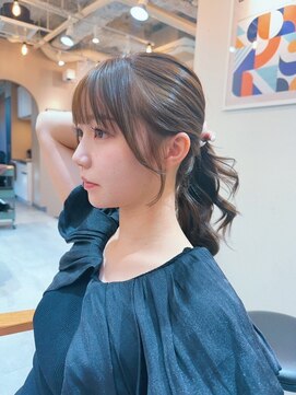 ロウバイレボ 柏(lou by revo) ミディアム/韓国風/レイヤーカット/顔回りカット/柏駅