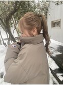 High tone × ponytail