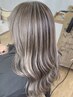 ３D白髪ぼかしプレミアムケア1ブリーチハイライト＋トリートメント