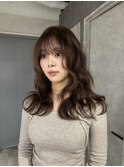 【渋谷美容室hao】レイヤーパーマ×アッシュブラウン