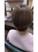 ミルクティーベージュショート