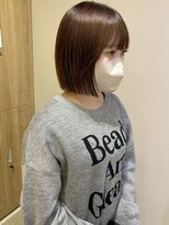 ローレンジウ(LOREN JU)&nbsp;透明感髪質改善ベージュダブルカラーミルクティーグレージュ