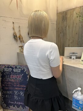 グリーン ユウヒガオカ green Yuhigaoka ぱつっとボブタッセルボブ