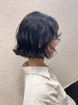 シュク 高円寺(SYUK) ボブパーマ/コスメパーマ/ミニボブ/ゆるめ【SYUK高円寺】kanna