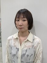 ハピネス 王寺店(Happiness) レイヤーボブ 顔まわり 前がも ウルフ