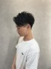 【店長指名限定】メンズカット＋ヘッドスパ＋スタイリングWax付き　￥6000