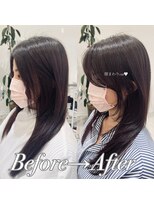 エレノア 藤沢(Eleanor)&nbsp;小顔カット☆顔まわりレイヤーカット/韓国レイヤー