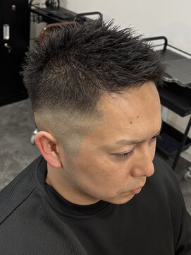 ラヴィラ(la villa) ショートアップバングフェード(小山市/小山駅/小山市美容室)