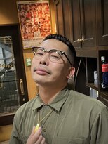 レオヘアワークス(LEO HAIR WORKS)&nbsp;濡れパン　クロップ　スキンフェード　バーバー　新潟床屋