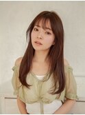 ツヤ感ロングレイヤー【いわき】