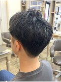 MEN’S HAIR/波巻ツイストスパイラル/フェザーパーマ/中村