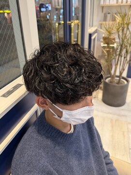 アンソル オブ リシェール(N'SOL of RICHAIR) シャドウパーマ/ナチュラルパーマ/メンズ/南越谷