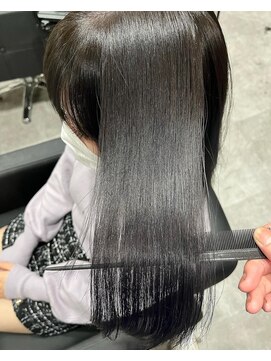 モーション 新宿(motion) 髪質改善　ULTOWA水素トリートメント　縮毛矯正