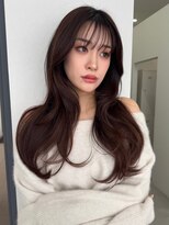 ソヨン 栄店(SOYON)&nbsp;似合わせカット/ミディアムレイヤーカット/大人ガーリー/くせ毛