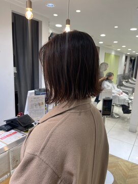 アース 調布店(HAIR & MAKE EARTH) 外ハネボブ