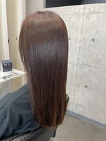 グランツ(Glanz) ピンクブラウン 艶カラー 髪質改善トリートメント 奈良 橿原