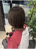 ダークパープル/ナチュラルショート/夏のヘアアレンジ/池袋西口