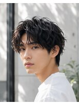 ロア(Roa.)&nbsp;コンマバングシャドウパーマツイストスパイラルパーマ