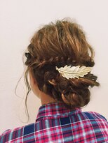 フェリア サウスガーデン(felia southgarden)&nbsp;【felia】結婚式や成人式に！きれいめ編み込みアップ