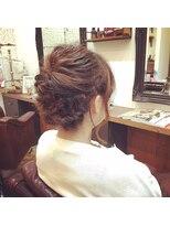 シェルレーヴ(cherreve)&nbsp;編み込みアップ