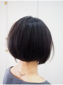 大人のナチュラルボブ