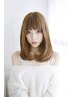 【超人気！】　コスメ縮毛矯正+カット+リタッチカラー+ハホニコTr　￥14000～