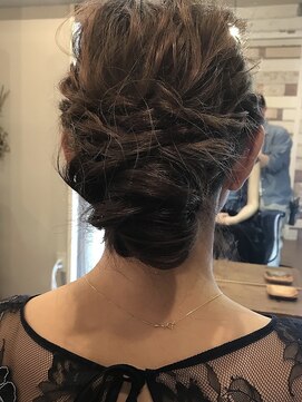 ロータス ヘアデザイン(LOTUS hair design.) お呼ばれヘアセット×guest style